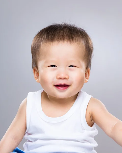 Smiling baby — Stock Photo, Image