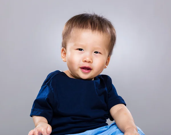 Adorabile sorriso del bambino — Foto Stock