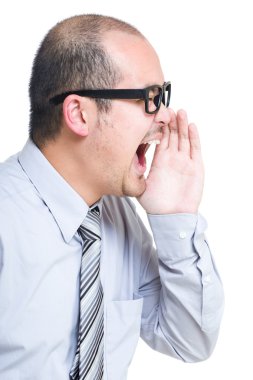 bağırıp işadamı