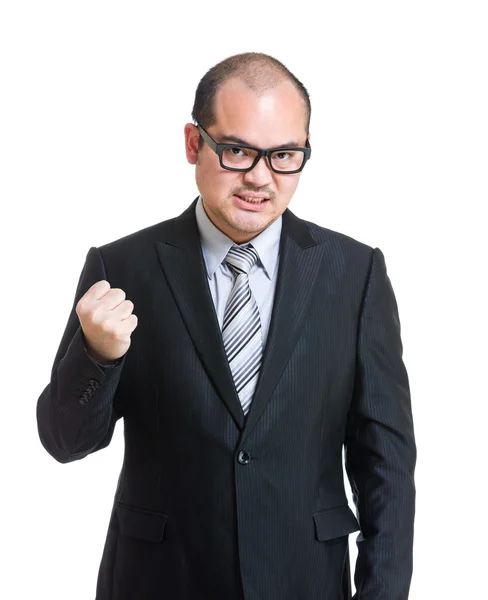 Angry businessman — Stock Photo, Image