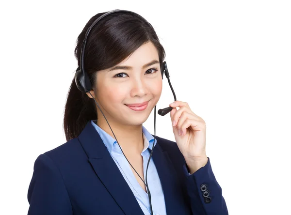 Customer service operator — Stock Photo, Image