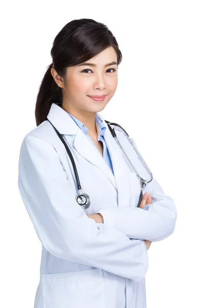 Médico profissional feminino — Fotografia de Stock