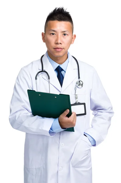 Asiatische männliche Arzt — Stockfoto