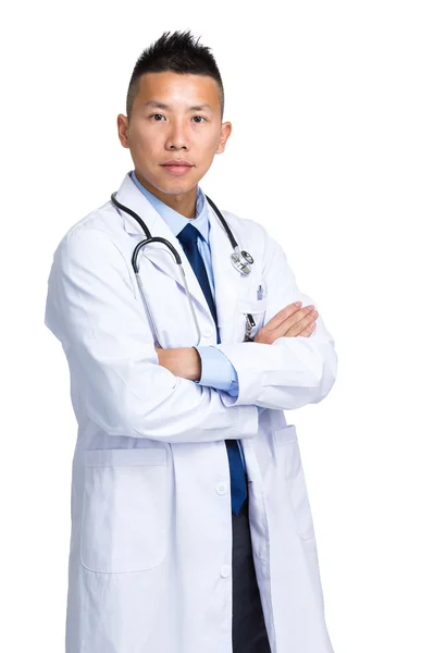 Handsome doctor portrait — Stock Photo, Image