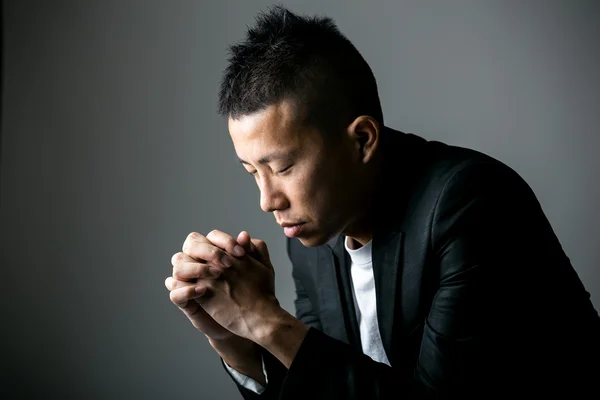 Praying man — Stock Photo, Image