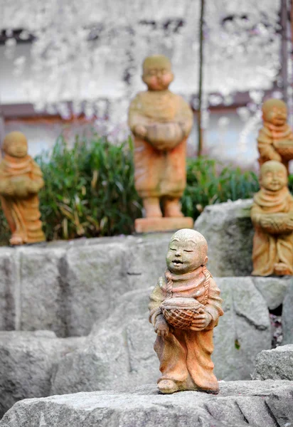 Estatua de buddha en templo — Foto de Stock