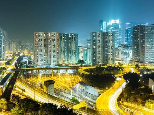 Hong kong-downtown — Stock Fotó