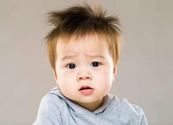 Serious baby boy — Stock Photo, Image