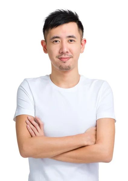 Asian man in casual — Stock Photo, Image