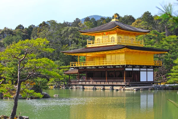 Tempel av den gyllene paviljongen — Stockfoto