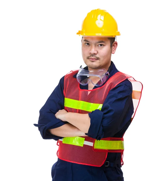 Trabajadores de la construcción — Foto de Stock