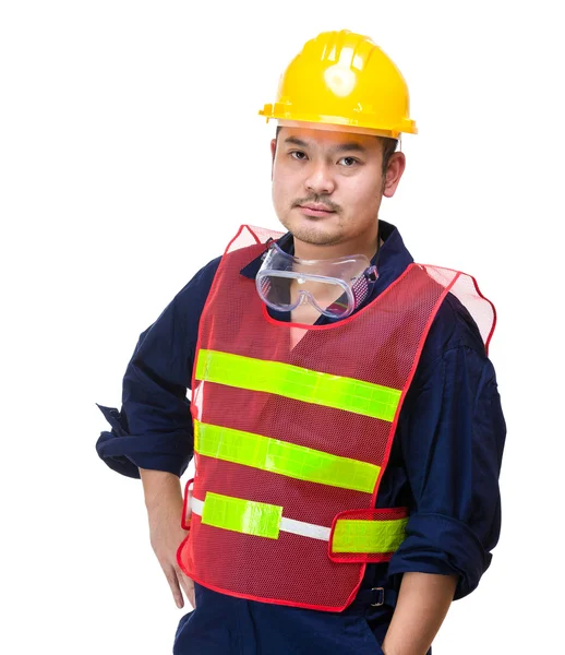 Ázsiai építőmunkás — Stock Fotó