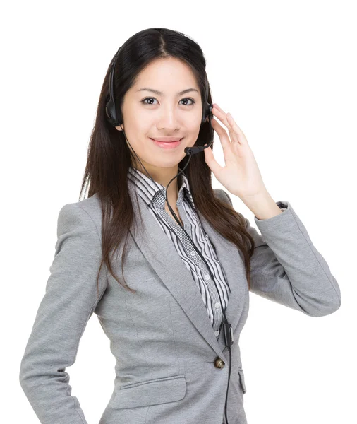 Call center operator — Stock Photo, Image