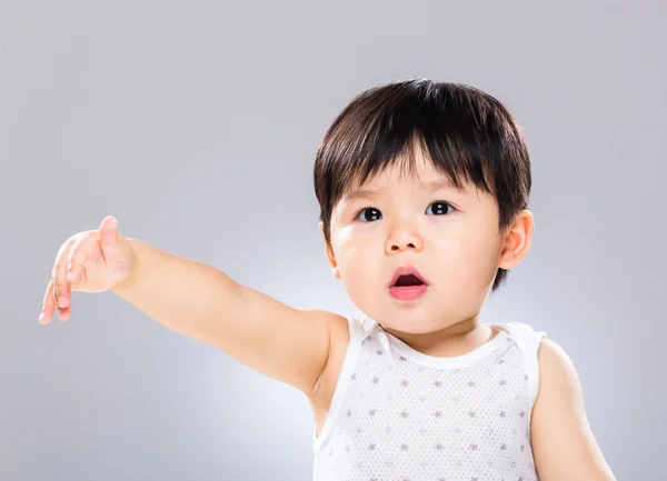 Junge Hand nach oben — Stockfoto