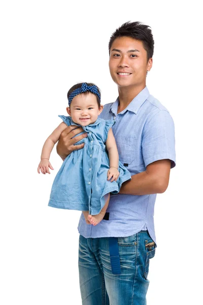 Vader en dochter — Stockfoto
