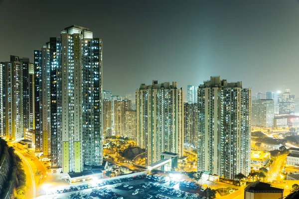 Edificio de apartamentos en Hong Kong — Foto de Stock