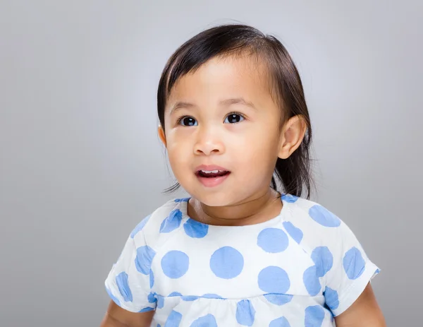 Cute multiracial baby girl — Stock Photo, Image