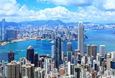 Hong kong manzarası
