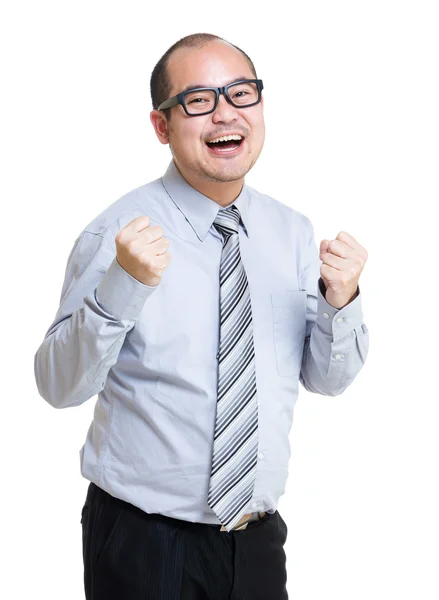 Happy business man — Stock Photo, Image