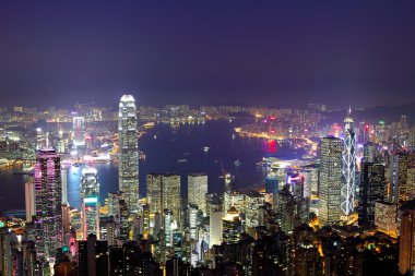 Hong kong manzarası