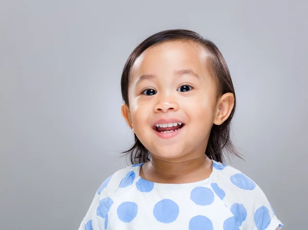 Schattig baby meisje — Stockfoto