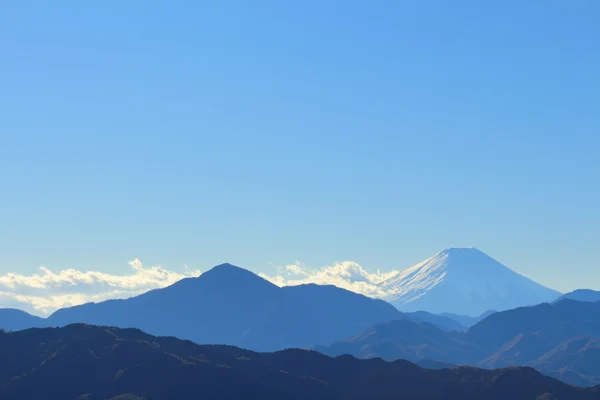 Góry Mount fuji ze śniegu — Zdjęcie stockowe