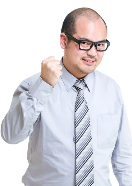 Angry business man — Stock Photo, Image