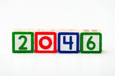 yıl 2046 ahşap blok