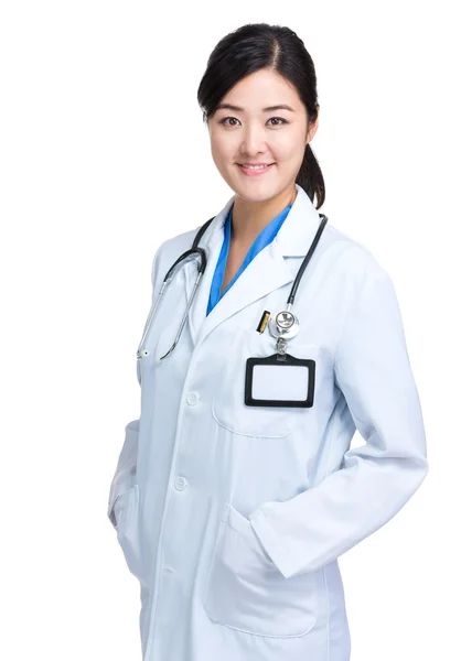 Asiatico medico femminile — Foto Stock