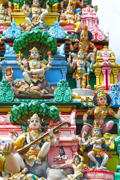 Hindu templom-ban Szingapúr — Stock Fotó