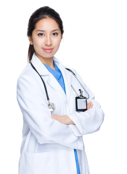 Asiatico medico femminile — Foto Stock