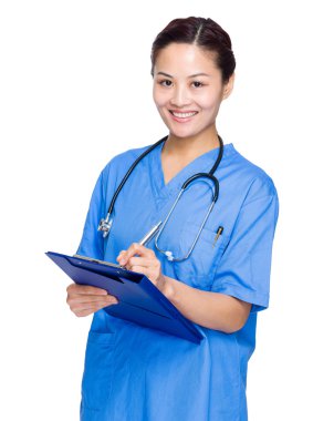 Asyalı doktor almak not panoya