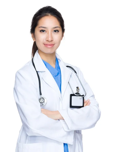 Asian woman doctor — Stock Photo, Image