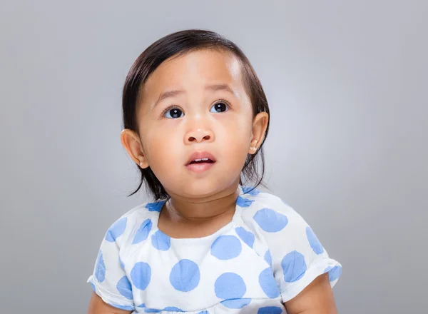 Multi raciale babymeisje — Stockfoto