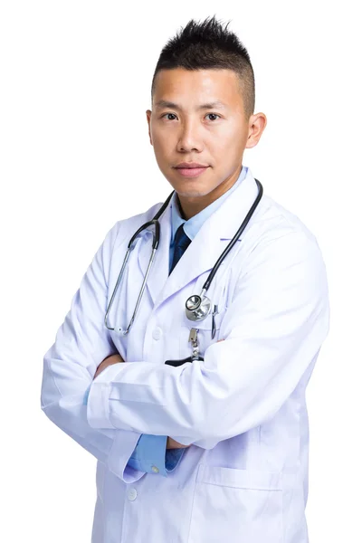 Läkare porträtt — Stockfoto