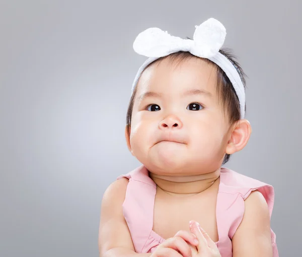 Aziatische baby portret — Stockfoto