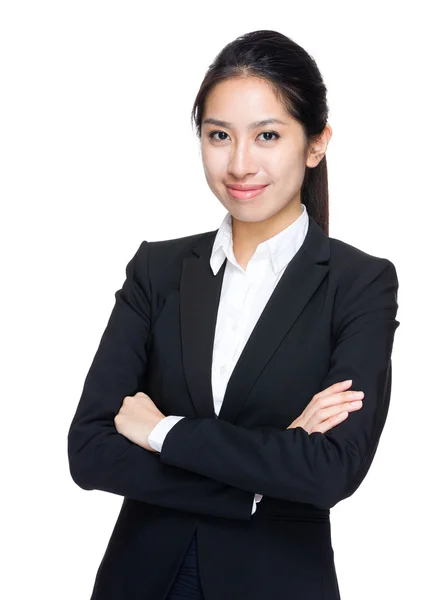 Азиатский портрет деловой женщины — стоковое фото