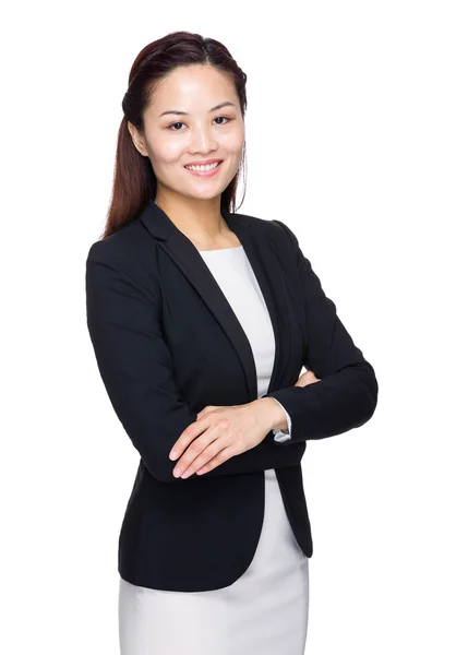 ビジネスの女性の笑顔 — ストック写真
