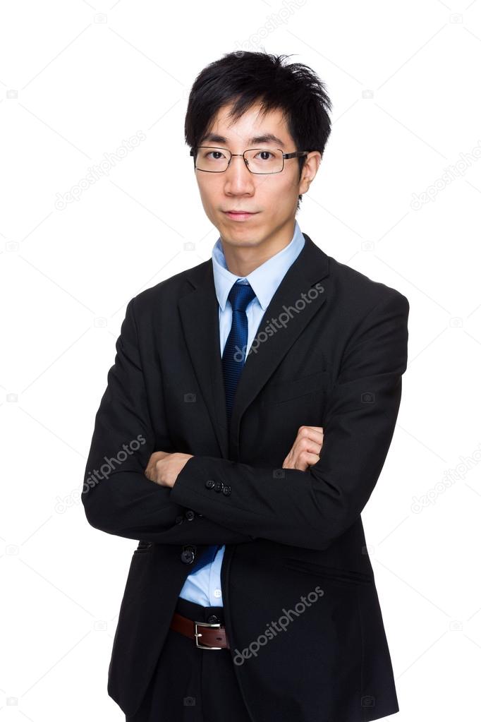 Asian businessman