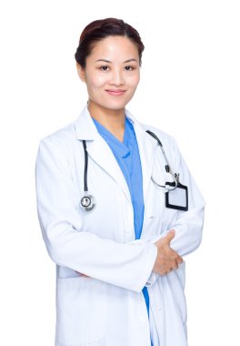 Asyalı kadın doktor