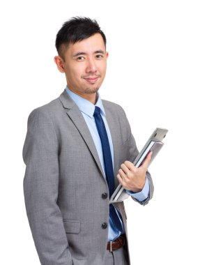 dizüstü bilgisayar ile bir dakika Asya iş dostum