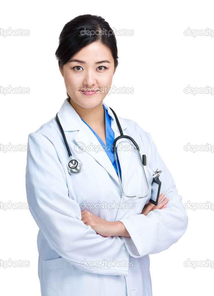 Asian medical woman doctor