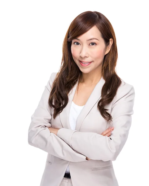Азиатская деловая женщина — стоковое фото