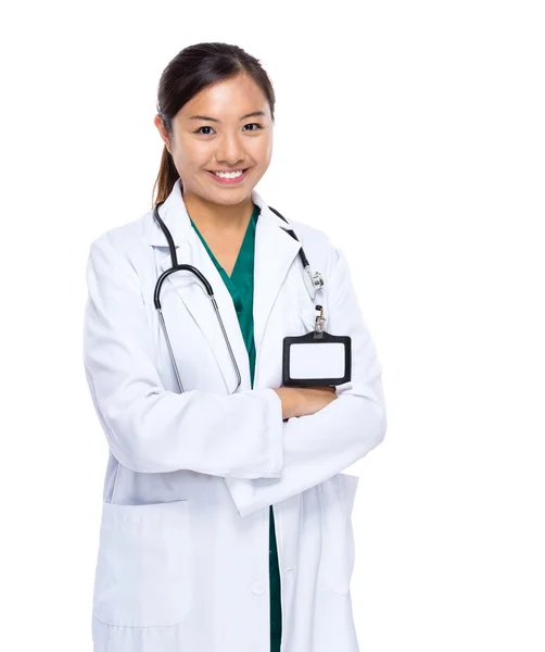 Asian doctor woman — Stock Photo, Image