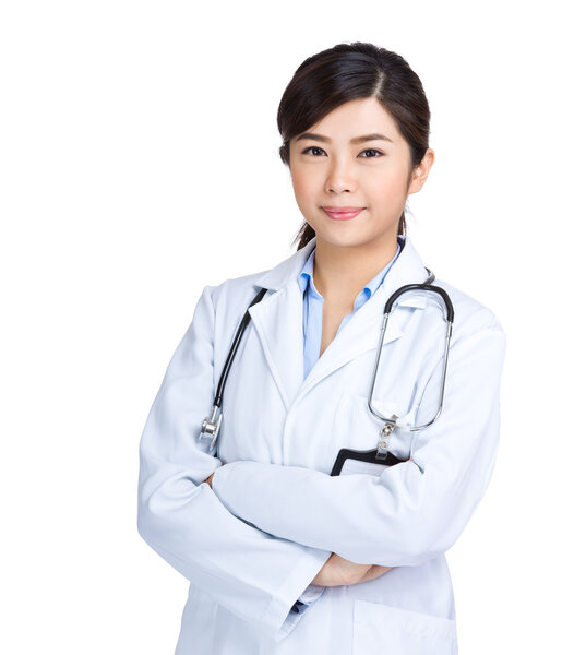 Asian doctor woman