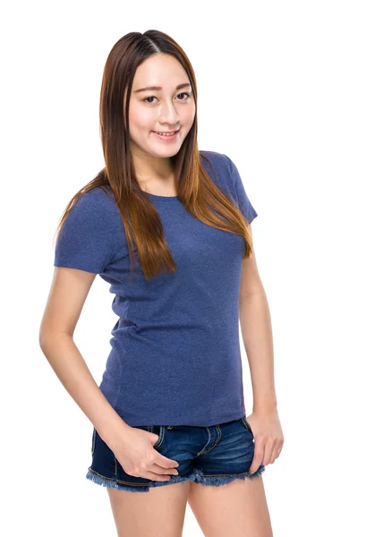 Asian mixed race woman — Stock Photo, Image