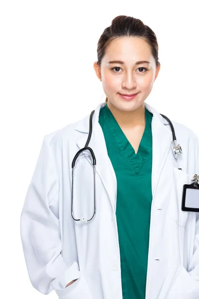 Indonesian mixed race woman doctor — Stock Photo, Image