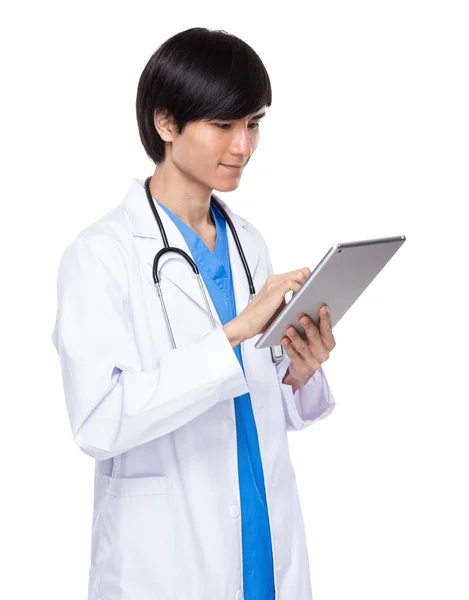 Tablet digital de uso médico — Fotografia de Stock