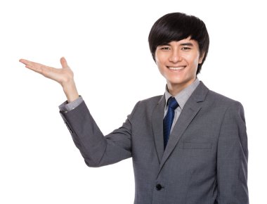 işadamı elle mevcut