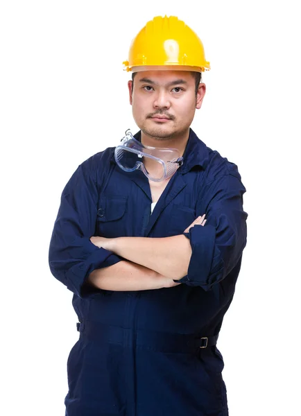 Asiático trabajador de la construcción —  Fotos de Stock